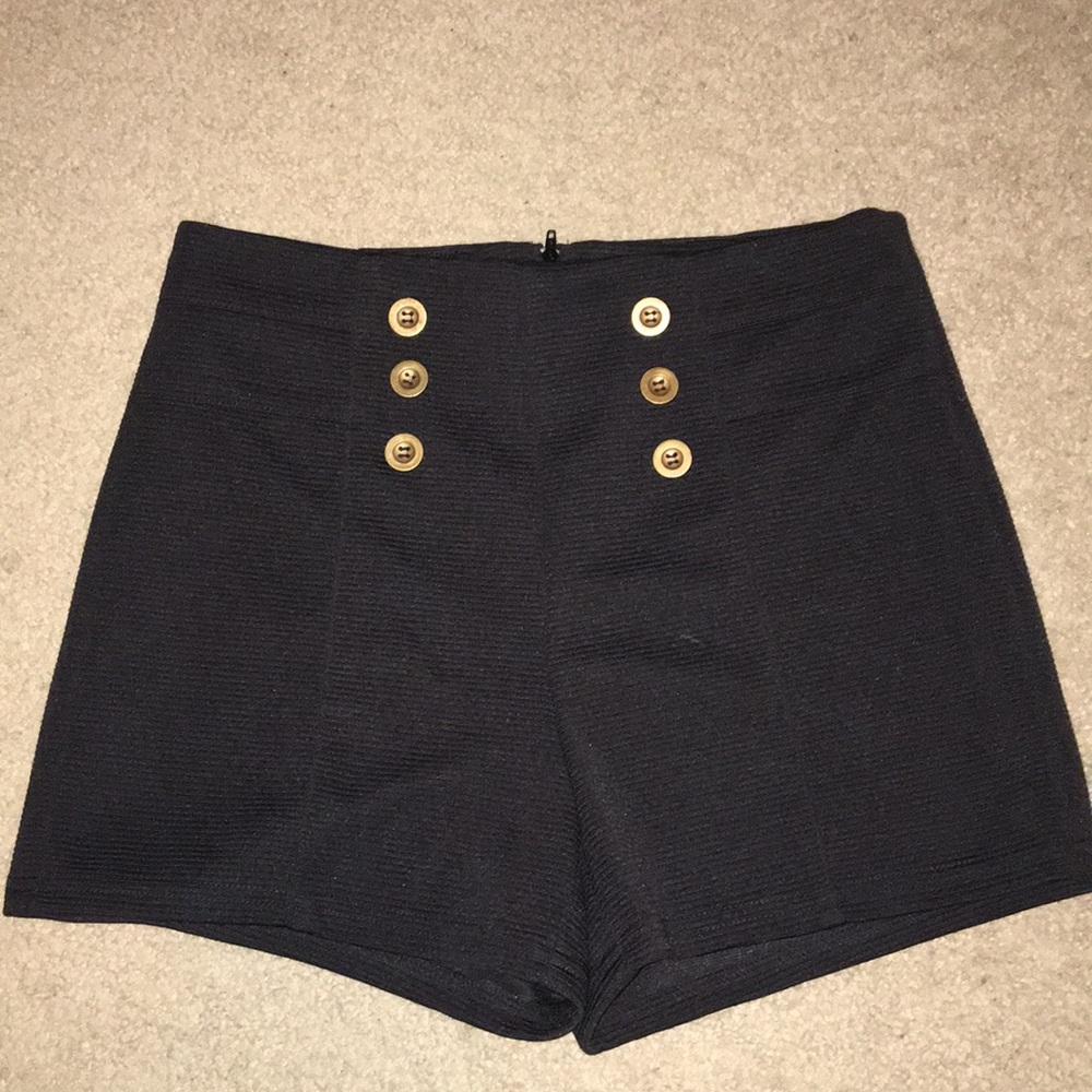 Foreign Exchange Black Shorts